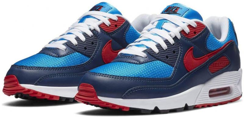 A Nike Air Max 90 Doraemon Hamarosan Megjelenik Férfi Alkalmi Photo Kék / Egyetem Vörös