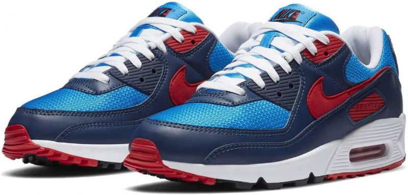 A Nike Air Max 90 Doraemon Hamarosan Megjelenik Férfi Alkalmi Photo Kék / Egyetem Vörös