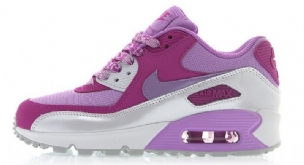 Air Max 90 Mesh Gs Fuchsia Glow Női Alkalmi Fukszia Fény / Vaku / Tiszta Platina