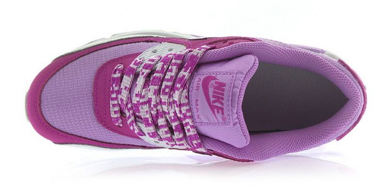 Air Max 90 Mesh Gs Fuchsia Glow Női Alkalmi Fukszia Fény / Vaku / Tiszta Platina