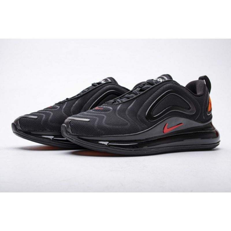 Férfi Nike Air Max 720 Fekete Heper Crimson Piros