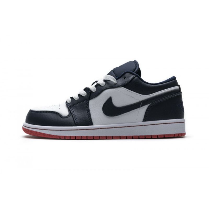 Férfi / Női Air Jordan 1 Alacsony Obszidián Ember Glow