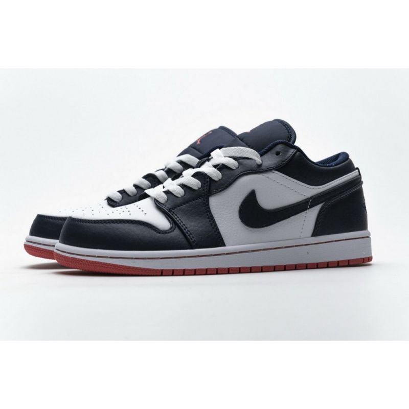 Férfi / Női Air Jordan 1 Alacsony Obszidián Ember Glow