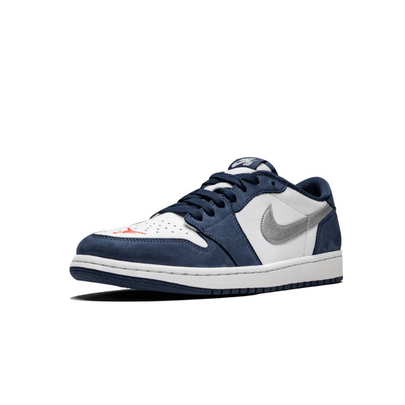 Férfi / Női Air Jordan 1 Alacsony Sb Eric Koston Vast Szürke Fekete Metál Ezüst