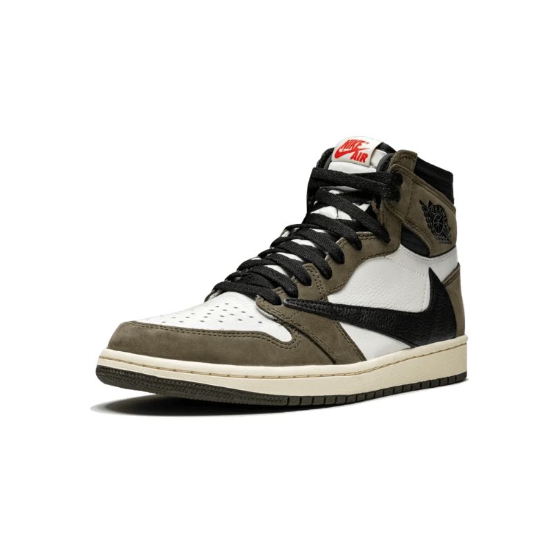 Férfi / Női Air Jordan 1 Hi Ts Sp Travis Scott Szürke Barna
