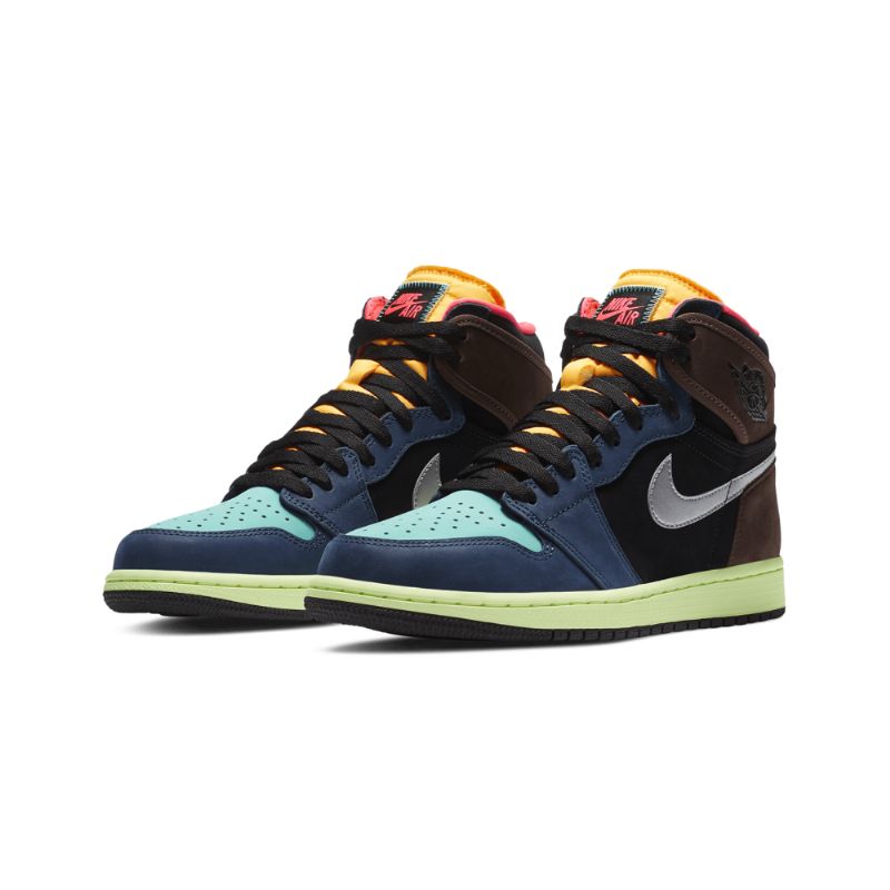 Férfi / Női Air Jordan 1 High Bio Hack Fekete Barna