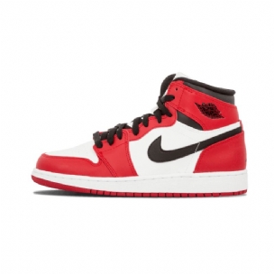 Férfi / Női Air Jordan 1 High Chicago Fehér Varsity Piros Fekete