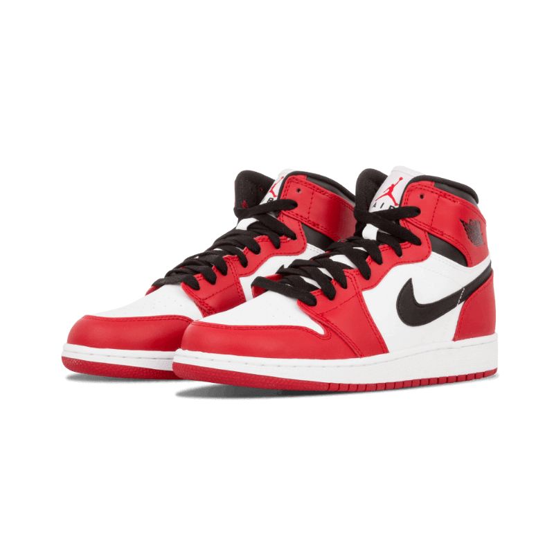 Férfi / Női Air Jordan 1 High Chicago Fehér Varsity Piros Fekete