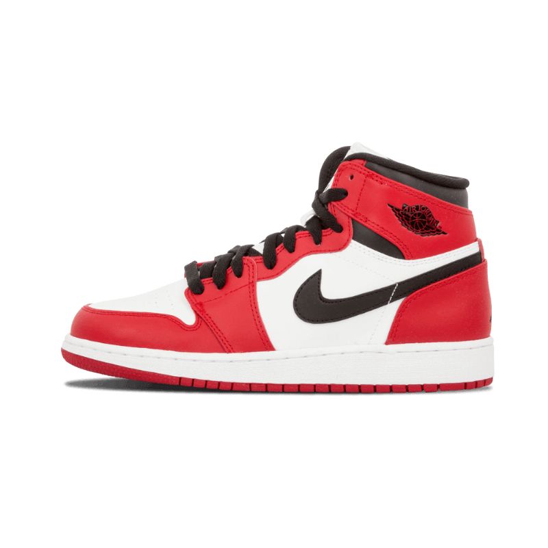 Férfi / Női Air Jordan 1 High Chicago Fehér Varsity Piros Fekete