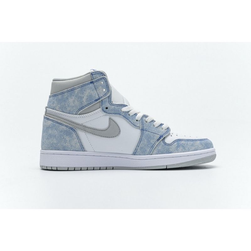 Férfi / Női Air Jordan 1 High Hyper Royal Wash North Carolan