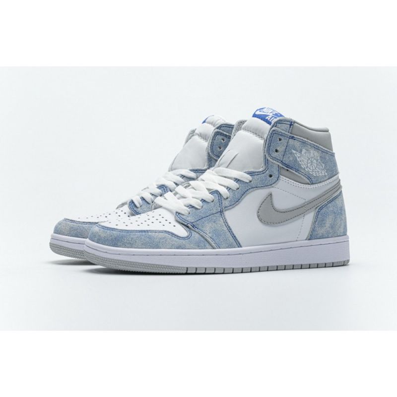 Férfi / Női Air Jordan 1 High Hyper Royal Wash North Carolan