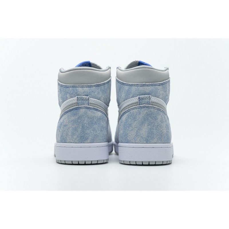 Férfi / Női Air Jordan 1 High Hyper Royal Wash North Carolan