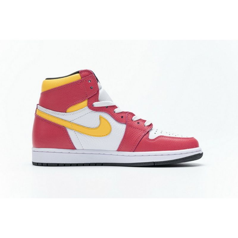 Férfi / Női Air Jordan 1 High Light Fusion Piros