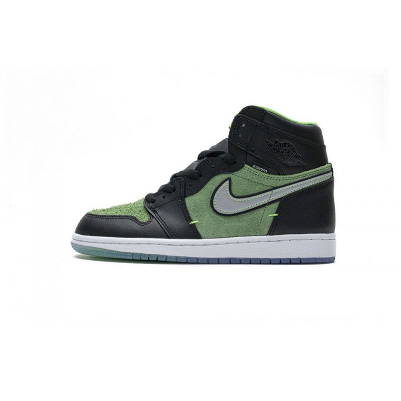 Férfi / Női Air Jordan 1 High Zoom Rage Zöld