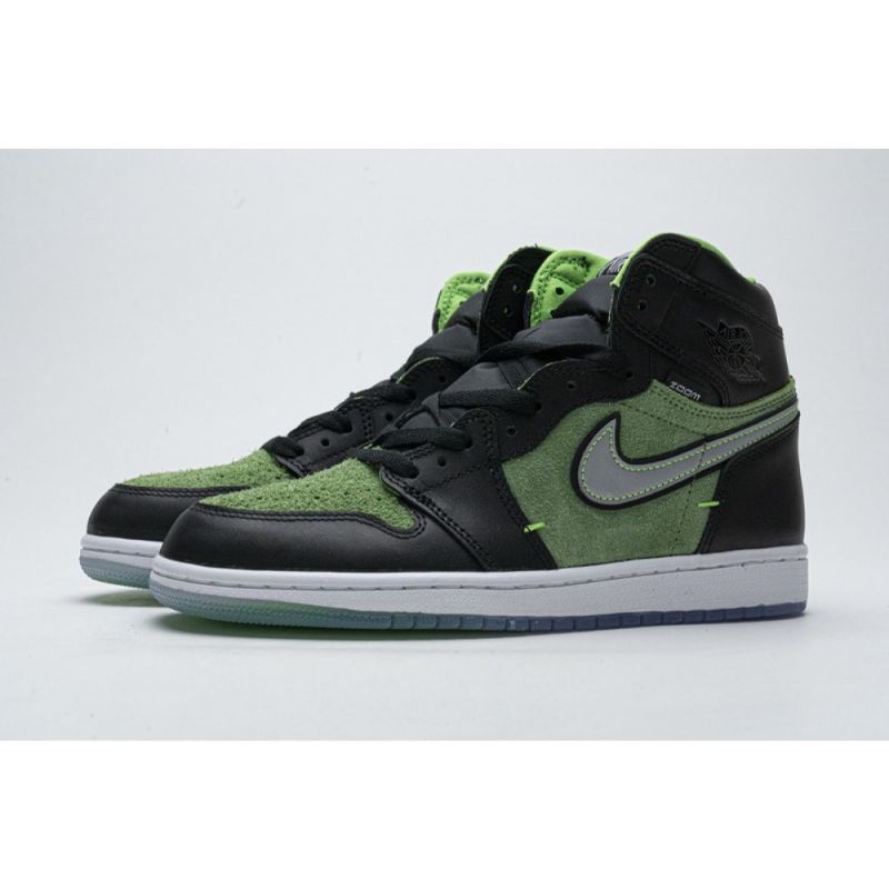 Férfi / Női Air Jordan 1 High Zoom Rage Zöld