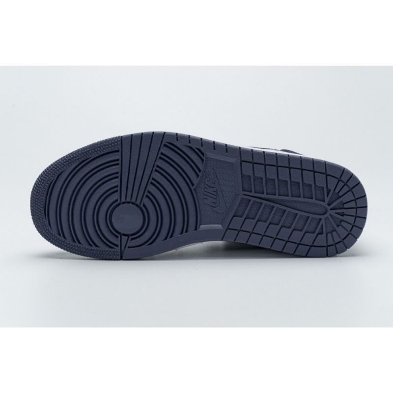 Férfi / Női Air Jordan 1 Közép Fekete Lila