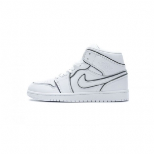 Férfi / Női Air Jordan 1 Középen Irizáló Körvonal