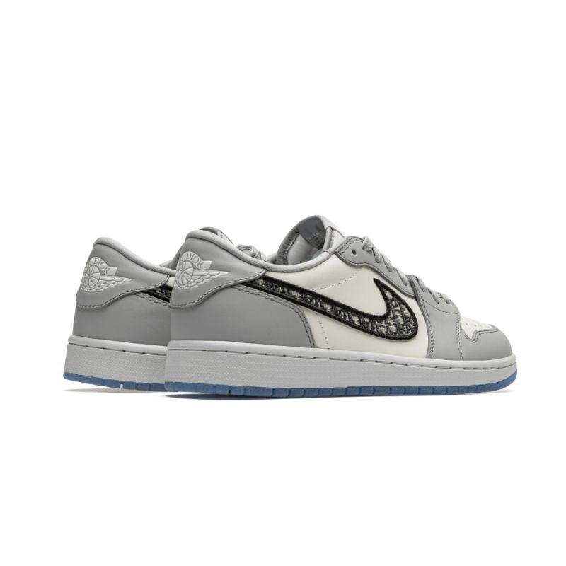 Férfi / Női Air Jordan 1 Low Dior Szürke