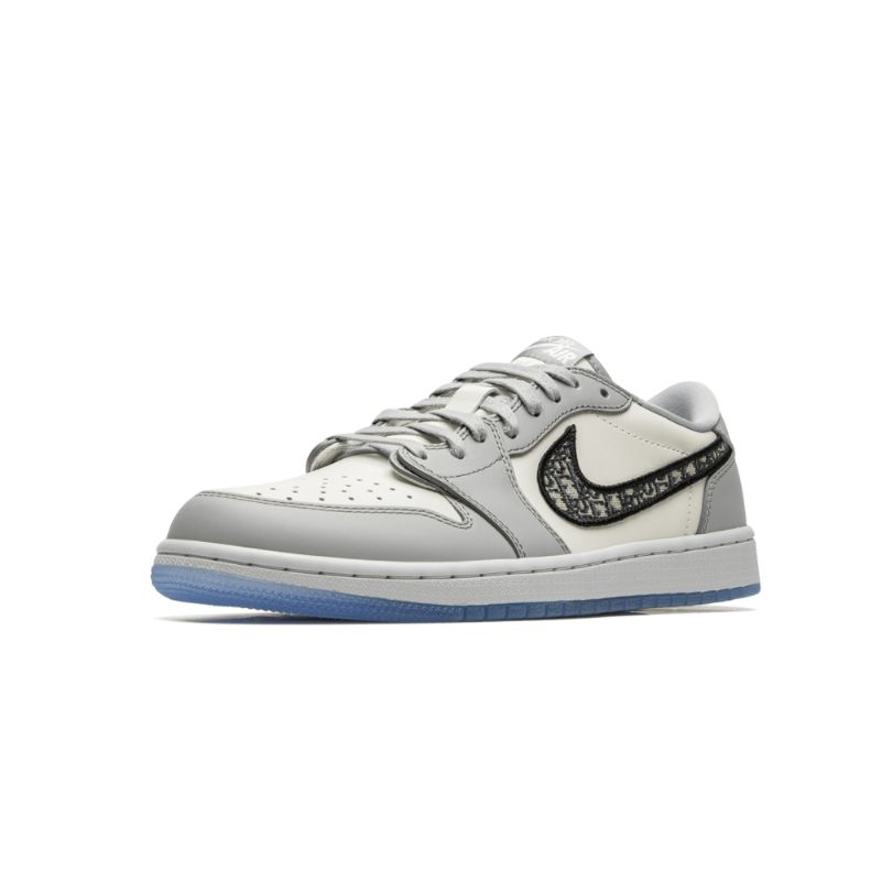 Férfi / Női Air Jordan 1 Low Dior Szürke