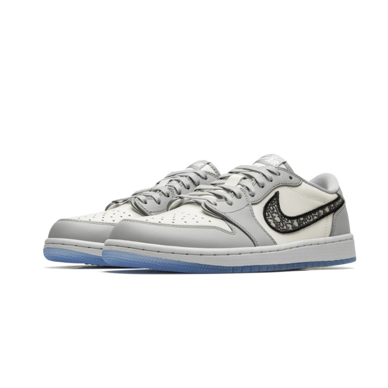 Férfi / Női Air Jordan 1 Low Dior Szürke