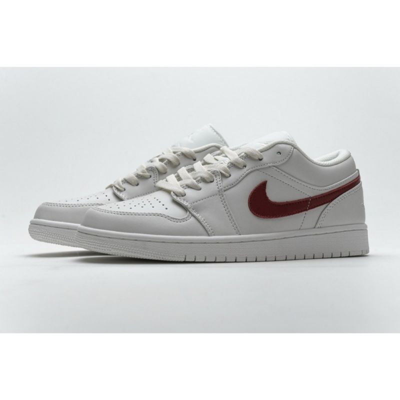 Férfi / Női Air Jordan 1 Low Milk Fehér Piros