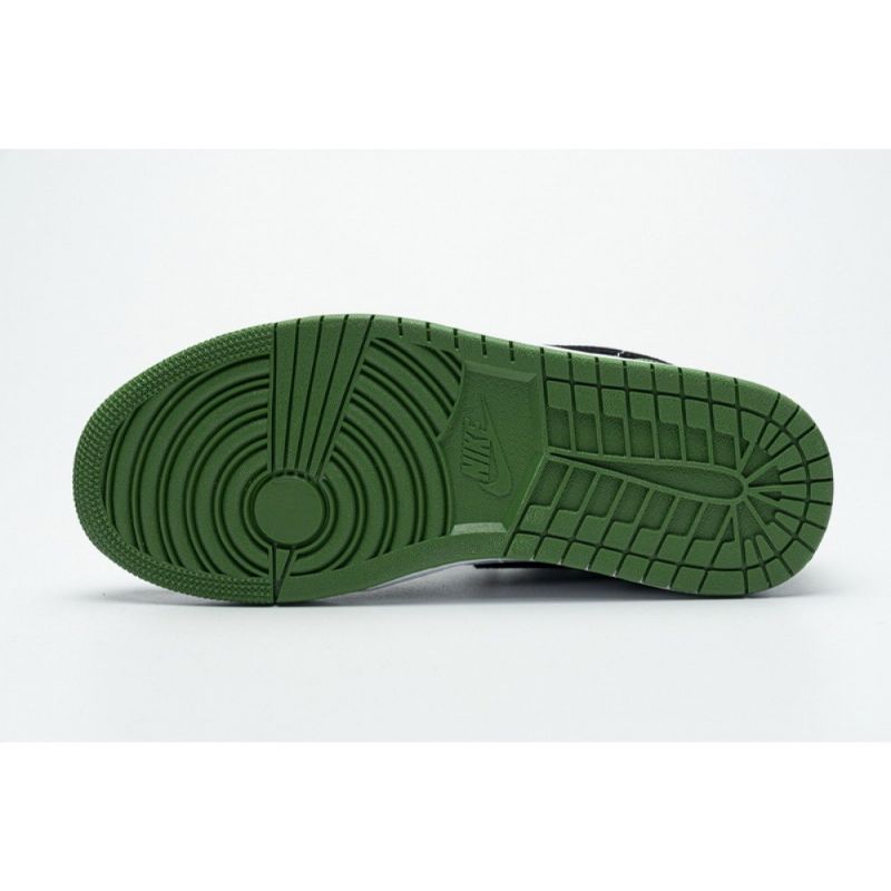 Férfi / Női Air Jordan 1 Low Mystic Zöld