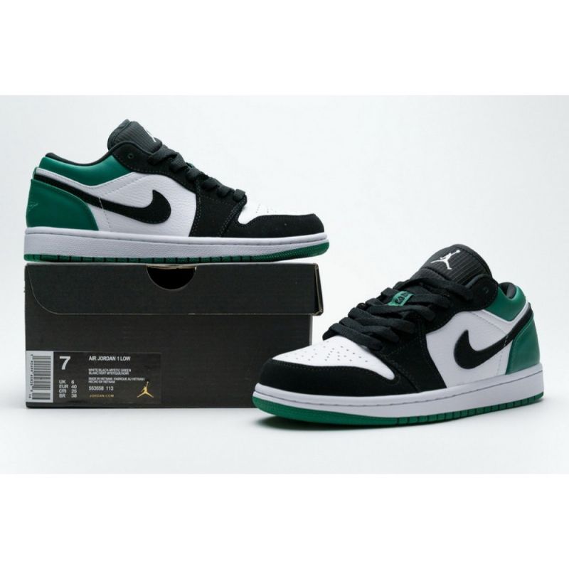 Férfi / Női Air Jordan 1 Low Mystic Zöld