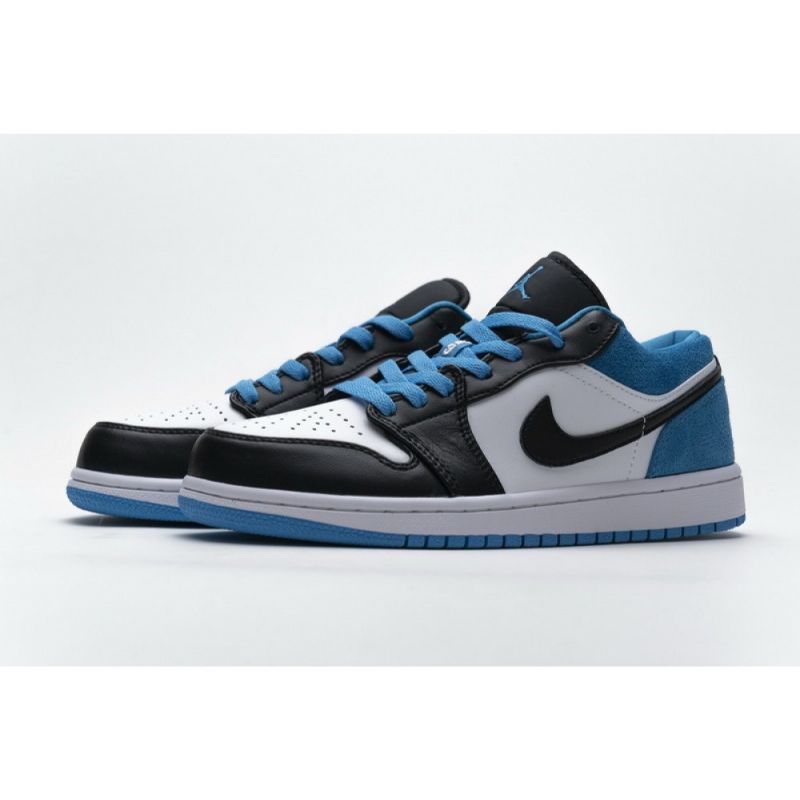 Férfi / Női Air Jordan 1 Low See Laser Kék