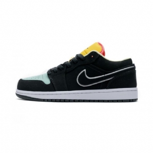 Férfi / Női Air Jordan 1 Low See Rózsaszín Narancs Kék