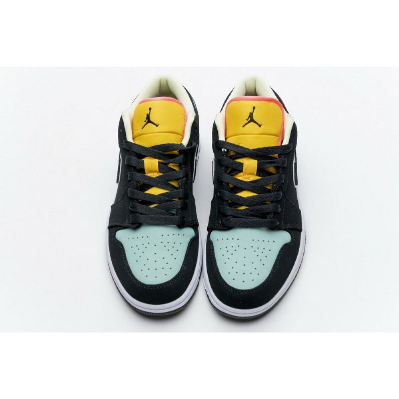 Férfi / Női Air Jordan 1 Low See Rózsaszín Narancs Kék