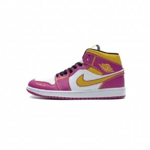 Férfi / Női Air Jordan 1 Mid Familia Light Fusion Piros Lila