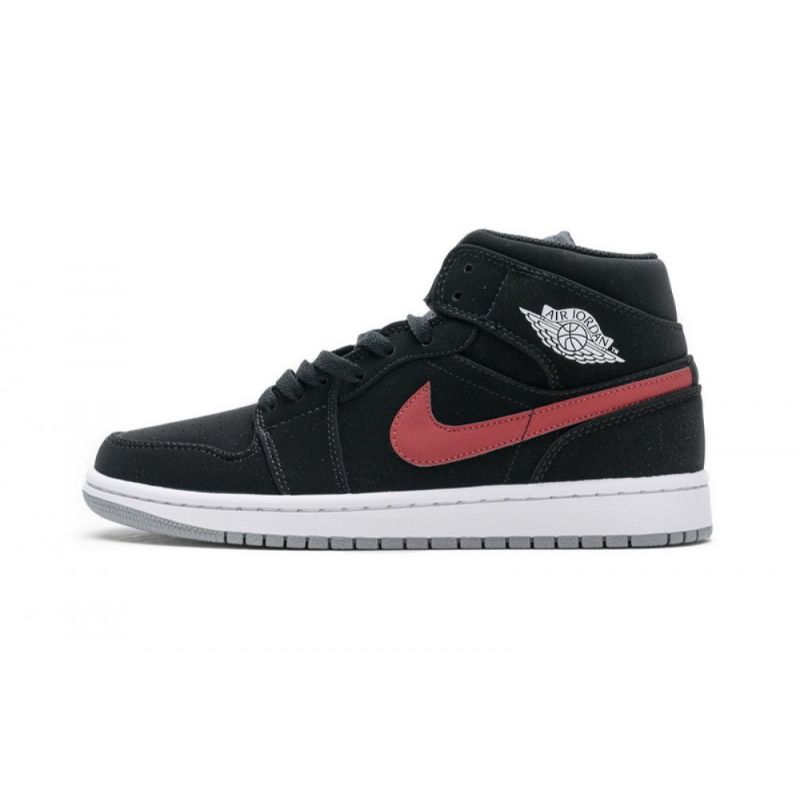Férfi / Női Air Jordan 1 Mid Fekete Piros Royal