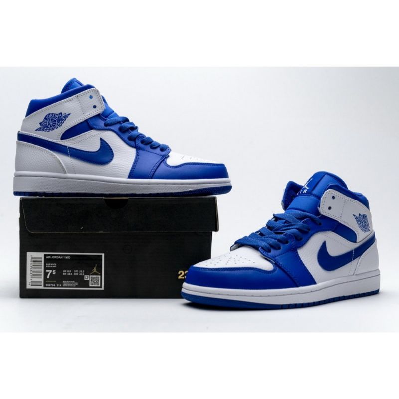Férfi / Női Air Jordan 1 Mid Hyper Royal
