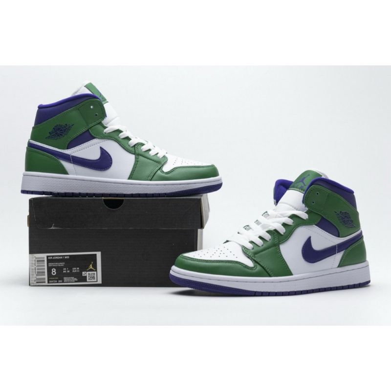 Férfi / Női Air Jordan 1 Mid Incredible Hulk Zöld
