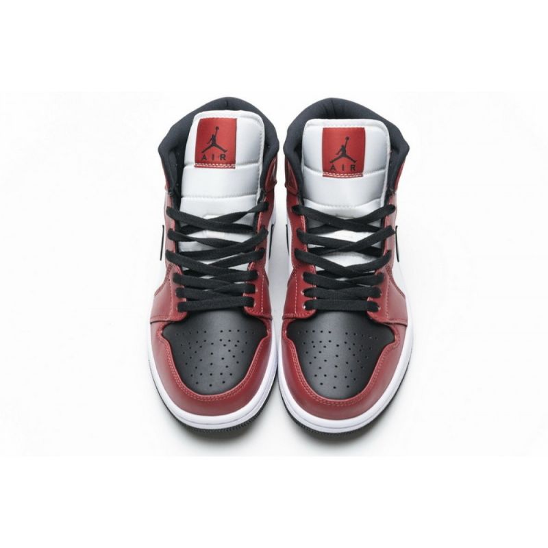 Férfi/női Air Jordan 1 Mid Piros