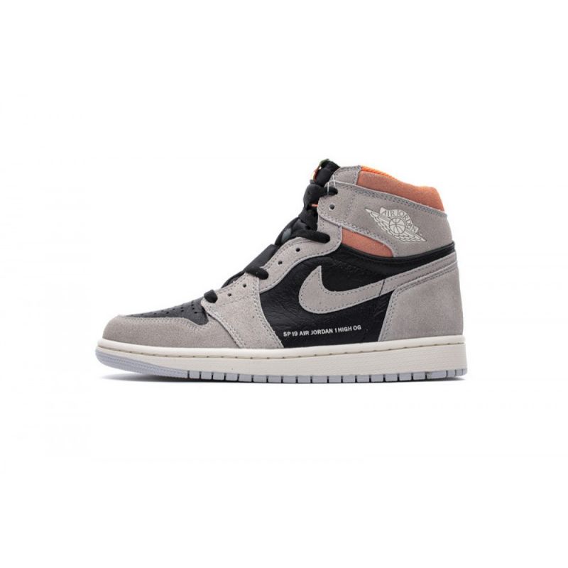 Férfi / Női Air Jordan 1 Szia Retro Semleges Szürke