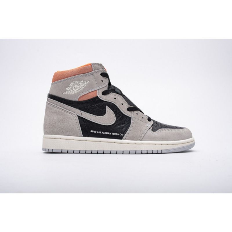 Férfi / Női Air Jordan 1 Szia Retro Semleges Szürke