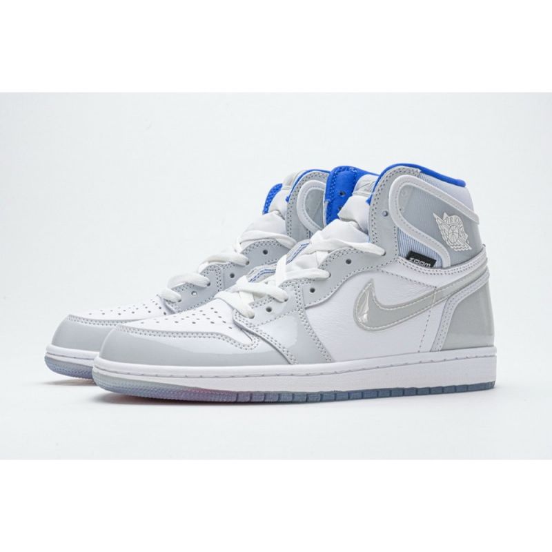 Férfi / Női Air Jordan 1 Zoom Racer Kék