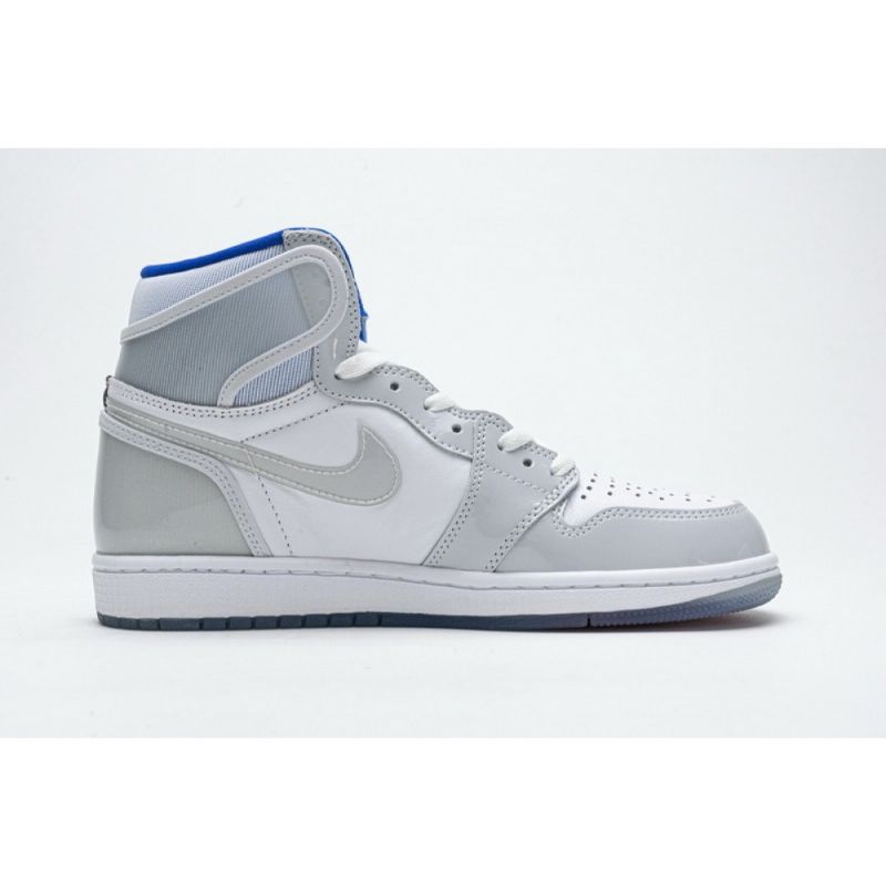 Férfi / Női Air Jordan 1 Zoom Racer Kék
