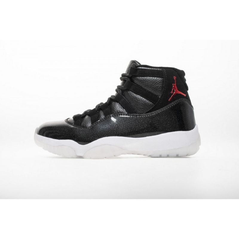 Férfi / Női Air Jordan 11 Fekete Fehér