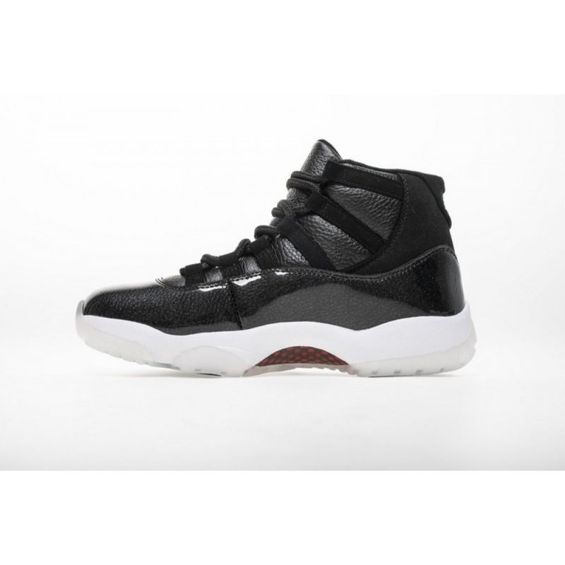 Férfi / Női Air Jordan 11 Fekete Fehér