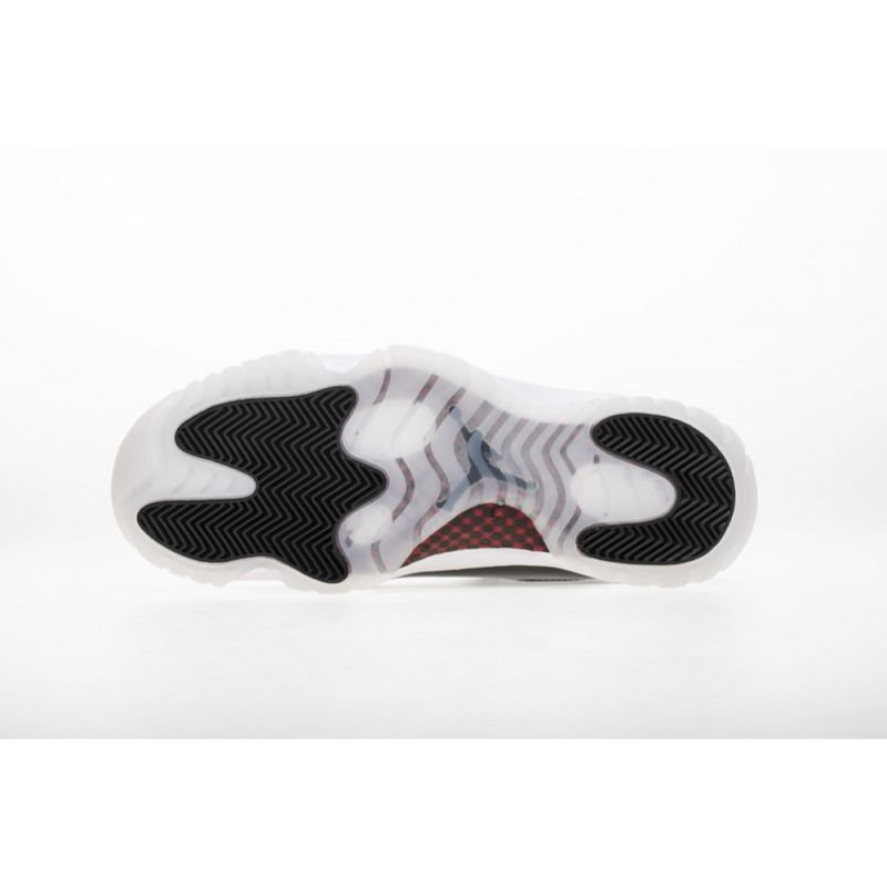 Férfi / Női Air Jordan 11 Fekete Fehér