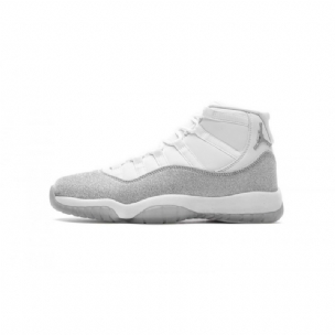Férfi / Női Air Jordan 11 Retro Fehér Metál Ezüst