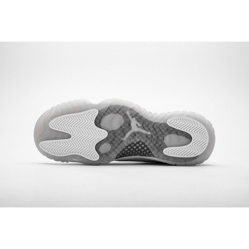 Férfi / Női Air Jordan 11 Retro Fehér Metál Ezüst