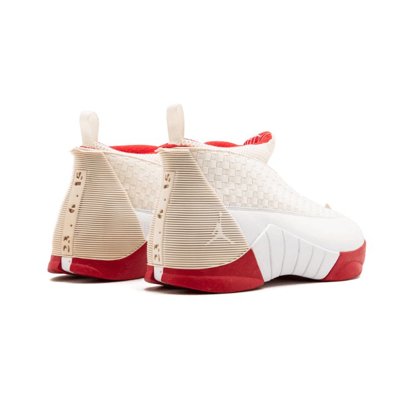 Férfi / Női Air Jordan 15 Repüléstörténet Fehér Piros