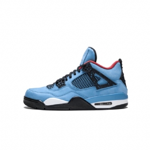 Férfi / Női Air Jordan 4 Travis Scott Cactus Jack Kék