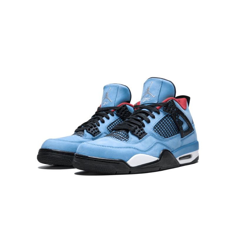 Férfi / Női Air Jordan 4 Travis Scott Cactus Jack Kék