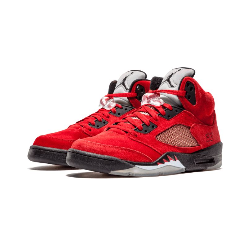 Férfi / Női Air Jordan 5 Dmp Raging Bull Piros Fekete
