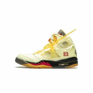 Férfi / Női Air Jordan 5 Sp Off Fehér Sail