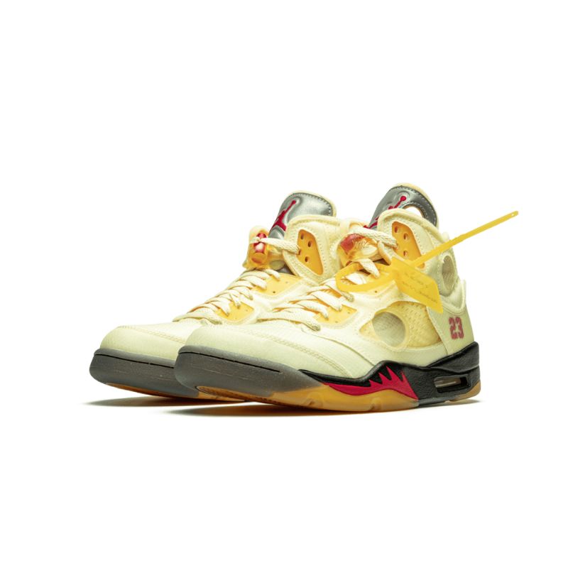 Férfi / Női Air Jordan 5 Sp Off Fehér Sail